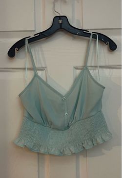 Brand new Juniors mint crop top size M - runs small-