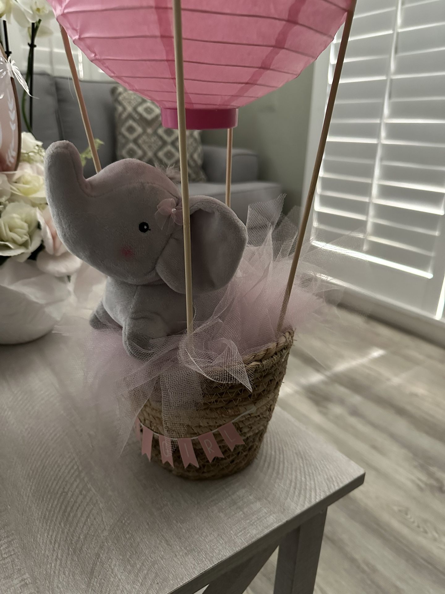 Elephant It’s a girl ! Decoration!