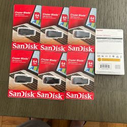 Sandisk 64 GB USB Flash Drive 