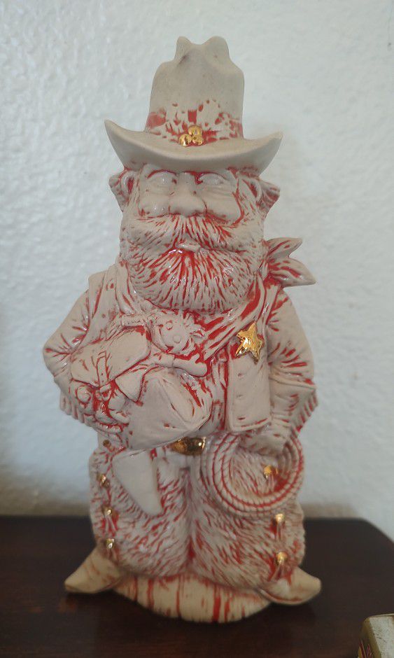 Porcelain Or Ceramic Sheriff Figurine 