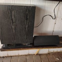 Onkyo sub SKW-100 and Definitive Technology ProCinema ProCenter 100