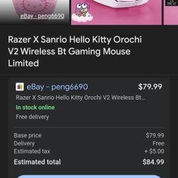 Hello Kitty Razor Gaming Mouse
