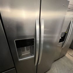 Whirlpool Side By Side Fridge Stainless Steel 2025