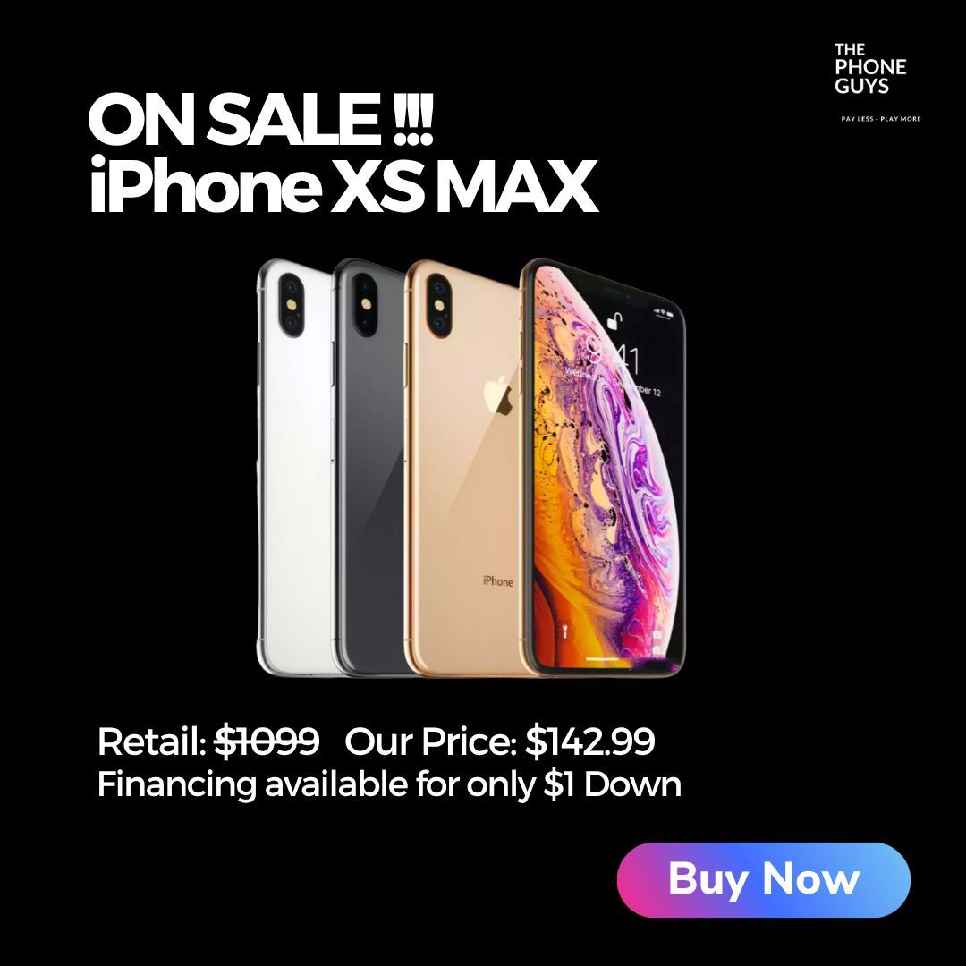 📱 iPhone XS Max – ¡Solo $1 Para Llevártelo Hoy! Ahorra Hasta $800 + Garantía de 6 Meses