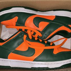 Nike Miami Hurricanes Dunks. 