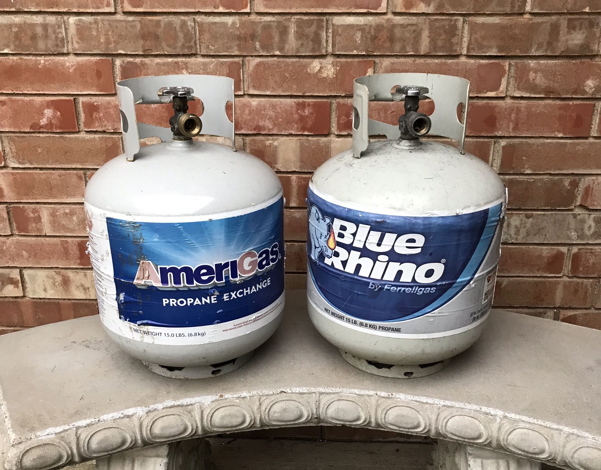 Empty Propane Bottles