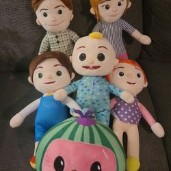 Cocomelon Plush Family Set