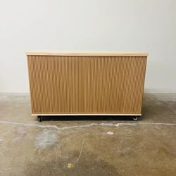 The Ripple Roast XL – Mobile Coffee and Event Cart with Shelving
