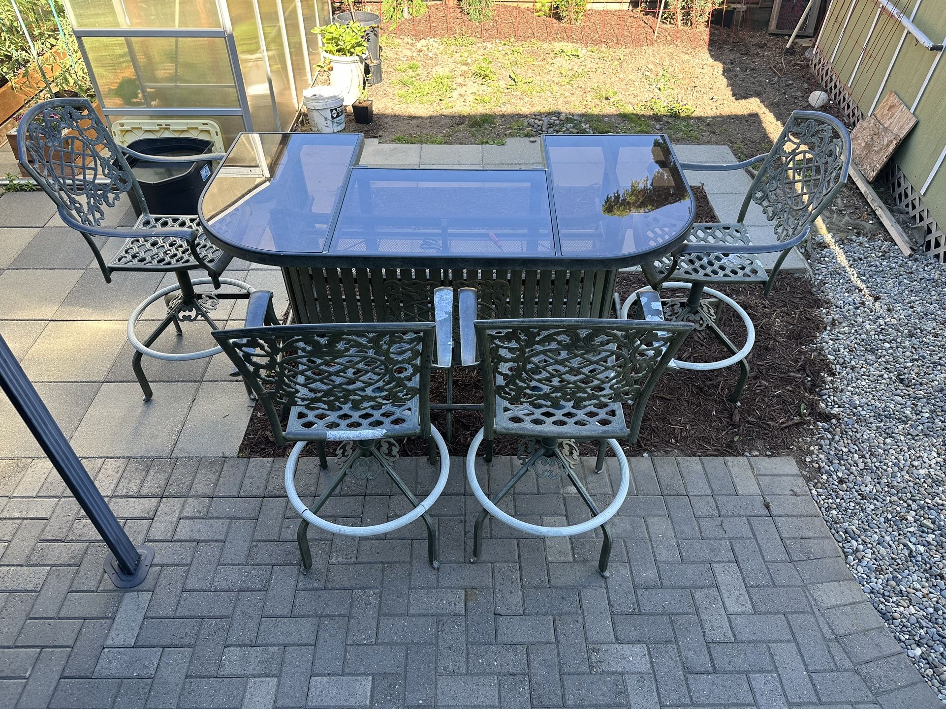 Patio Bar Set