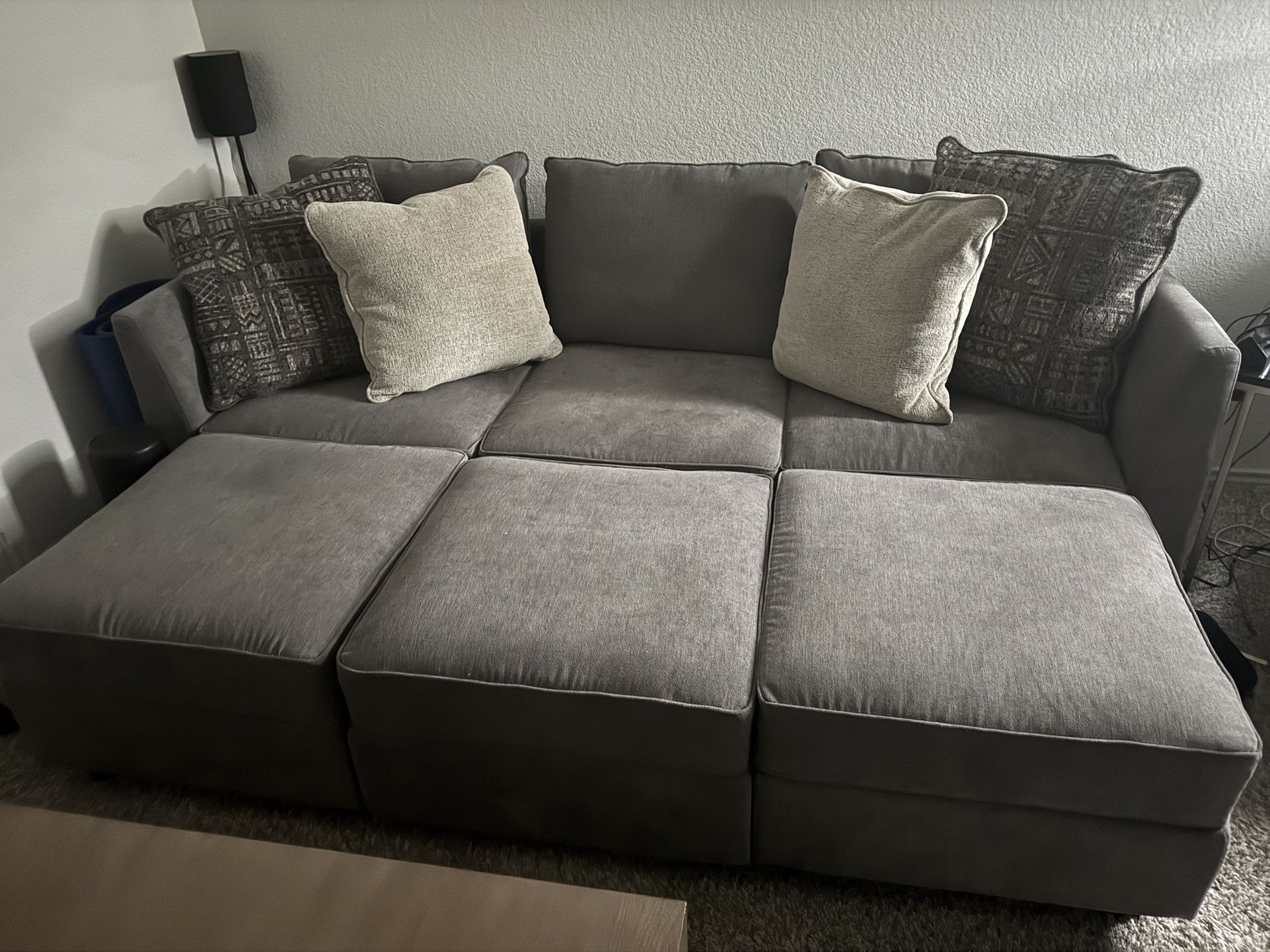 Modular Sofa With Under Seat Storage