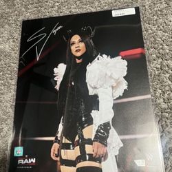 Wwe Stephanie Vaquer Signed 16x20 Photo (Fanatics Authentication)
