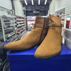 Men Chelsea Boots Camel
