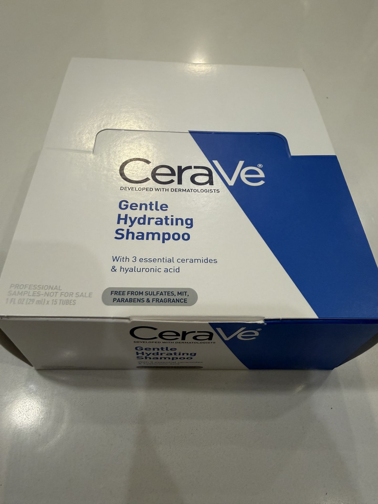 Cerave Gentle Hydrating Shampoo 15 Bottles 1 Fl Oz New
