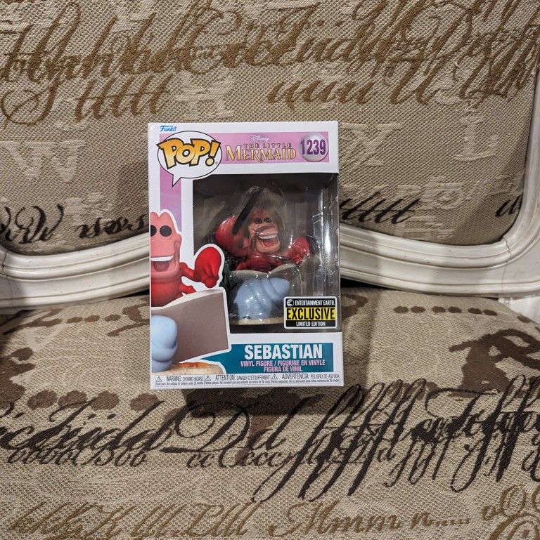 Sebastian Exclusive Funko Pop Disney Little Mermaid