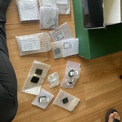 Lot Of Smart Watches Screen 