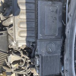 Complete air filter housing