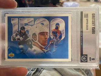 1992 Upper Deck Wayne Gretzky 1500 Goals ~ Mint 9