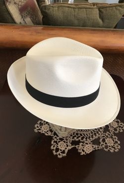 Sombrero fino de Palma estilo Fedora