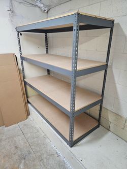 Stock Supply Storage Rack Shelving 5 ft W x 2 ft D Shelves Stronger Than Homedepot Lowes Costco And Ivar Systems Delivery Available