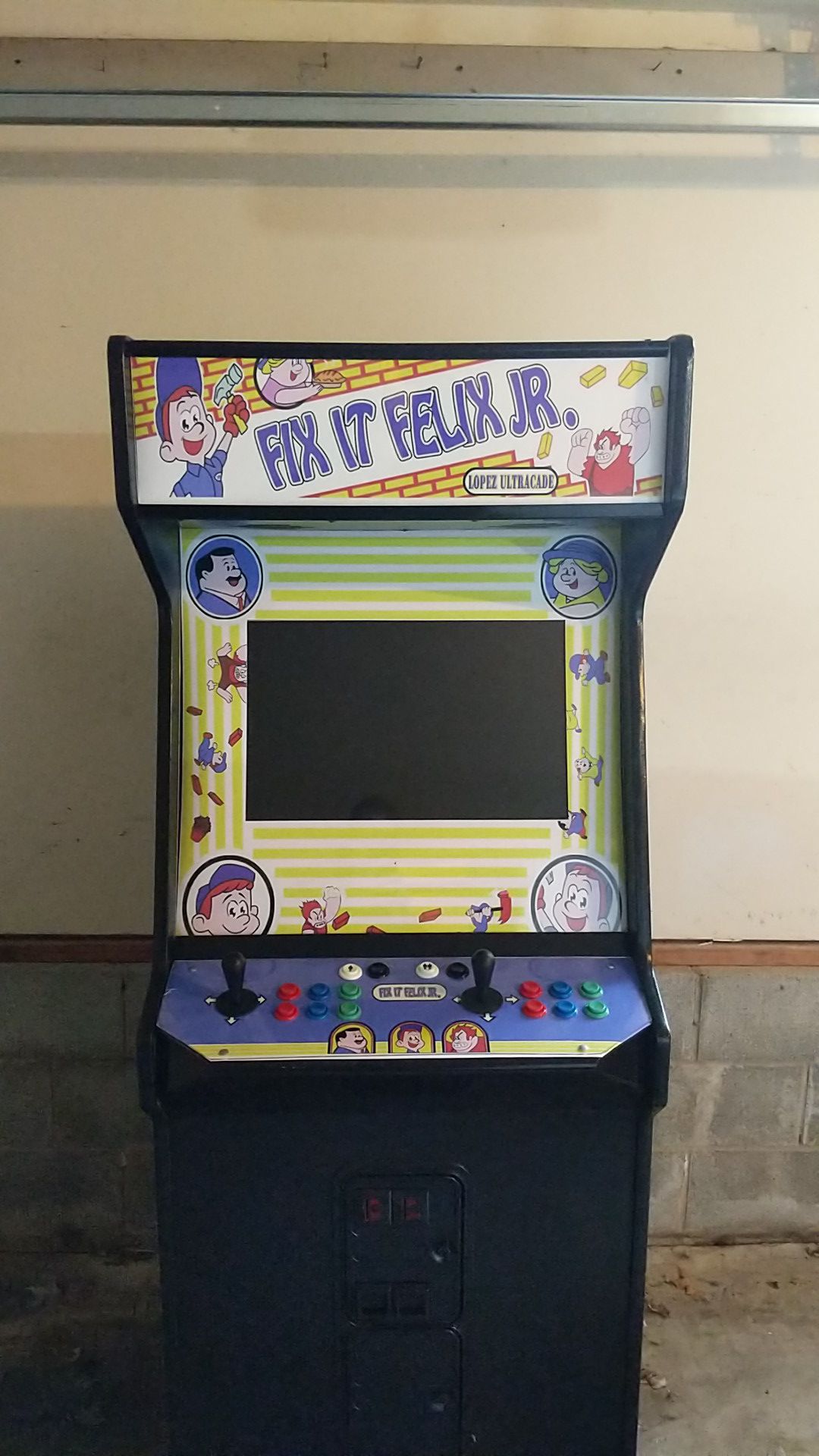 Ultracade Stand Up Arcade Cabinet w/ over 1000 Games 2 Players