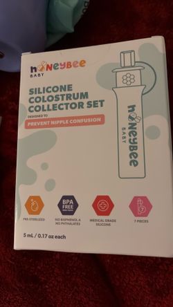 Baby Bottles Postpartum Ice Packs Water Syringe For Moms Colostrum Collector Set Brand New And 3-6month Gums Brush Must Go