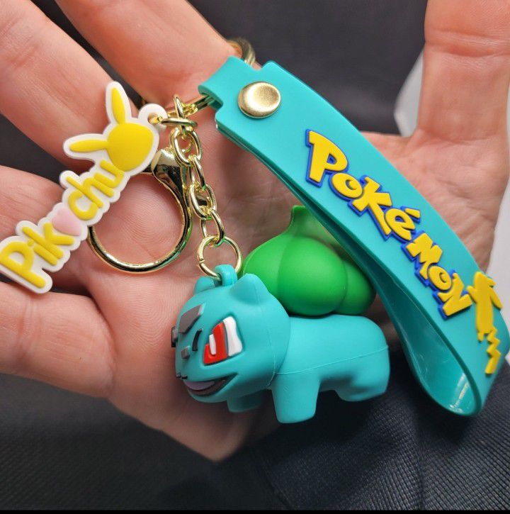Pokemon 3D Figure Keychain - Bulbasaur