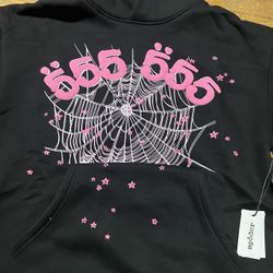 Sp5der Angel Number Hoodie ‘Black’