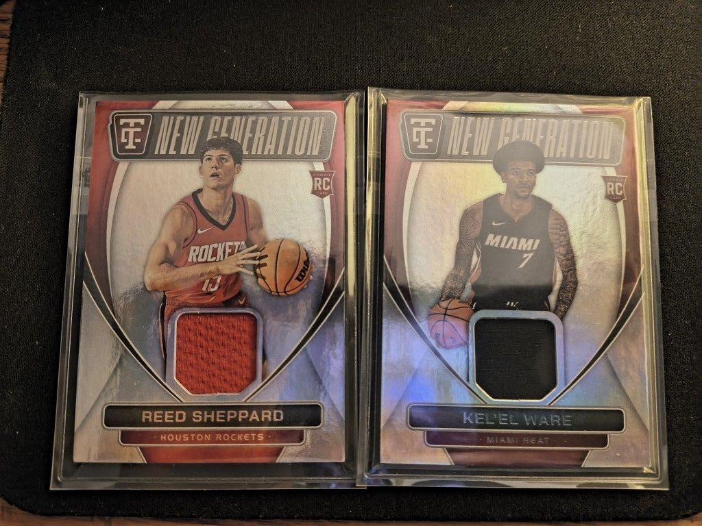 Reed Sheppard &Kel'el Ware New Generation Patches