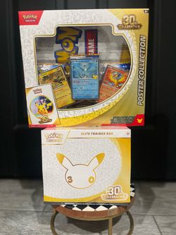 Pokémon TCG 30th Celebration Poster Collection & Elite Trainer Box