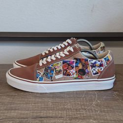 Vans Old Skool x Disney 100th Anniversary Scrapbook Men's Skate Shoes Size 10.5