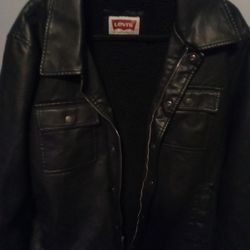 MENS LEATHER LEVI'S JACKET 