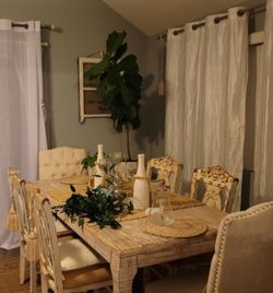 Shabby chic dining table