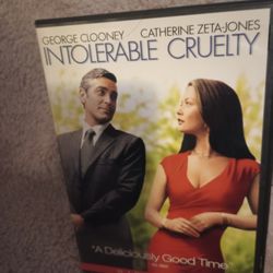 Intolerable Cruelty DVD 