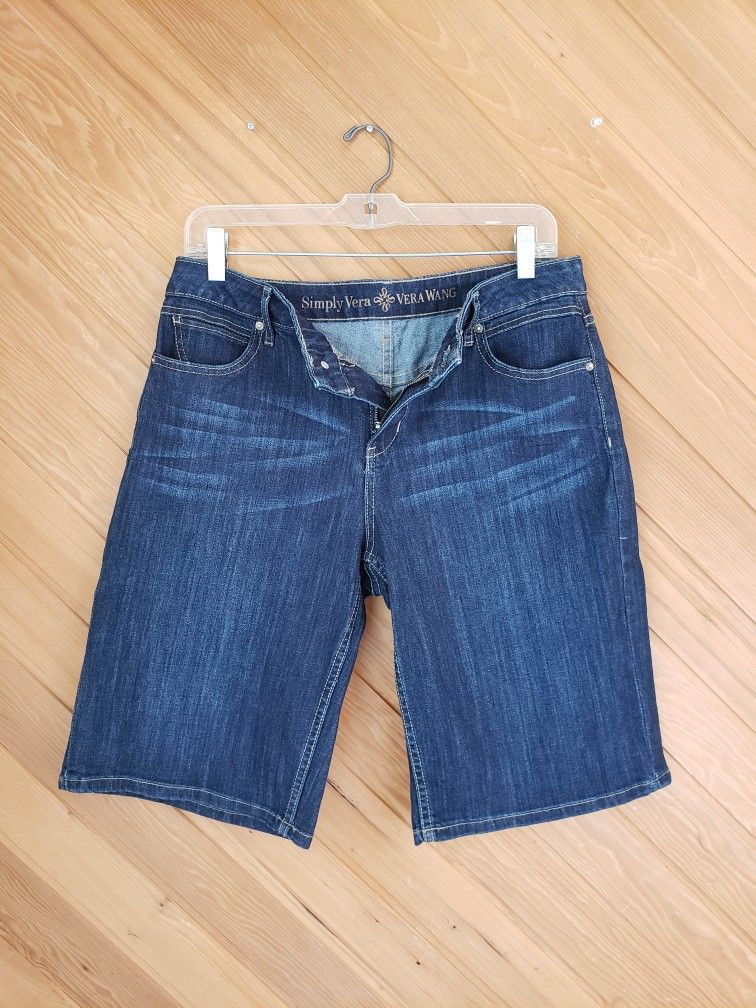 VERA WANG DENIM SHORTS