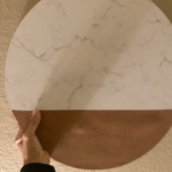 Round Cork Board /white Board ~ Home Decor 