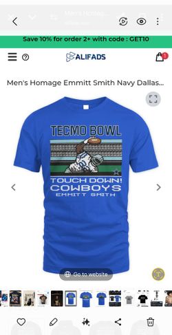 Emmit SMITH TECMO BOWL SHIRT