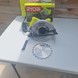 New Corded Ryobi Circular Saw 