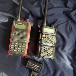 Handheld Radios Baofeng Uv5r And Retevis Rt5 
