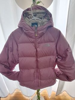 The North Face Hydrenalite Women's Hooded 600 Down Puffer Coat Mauve