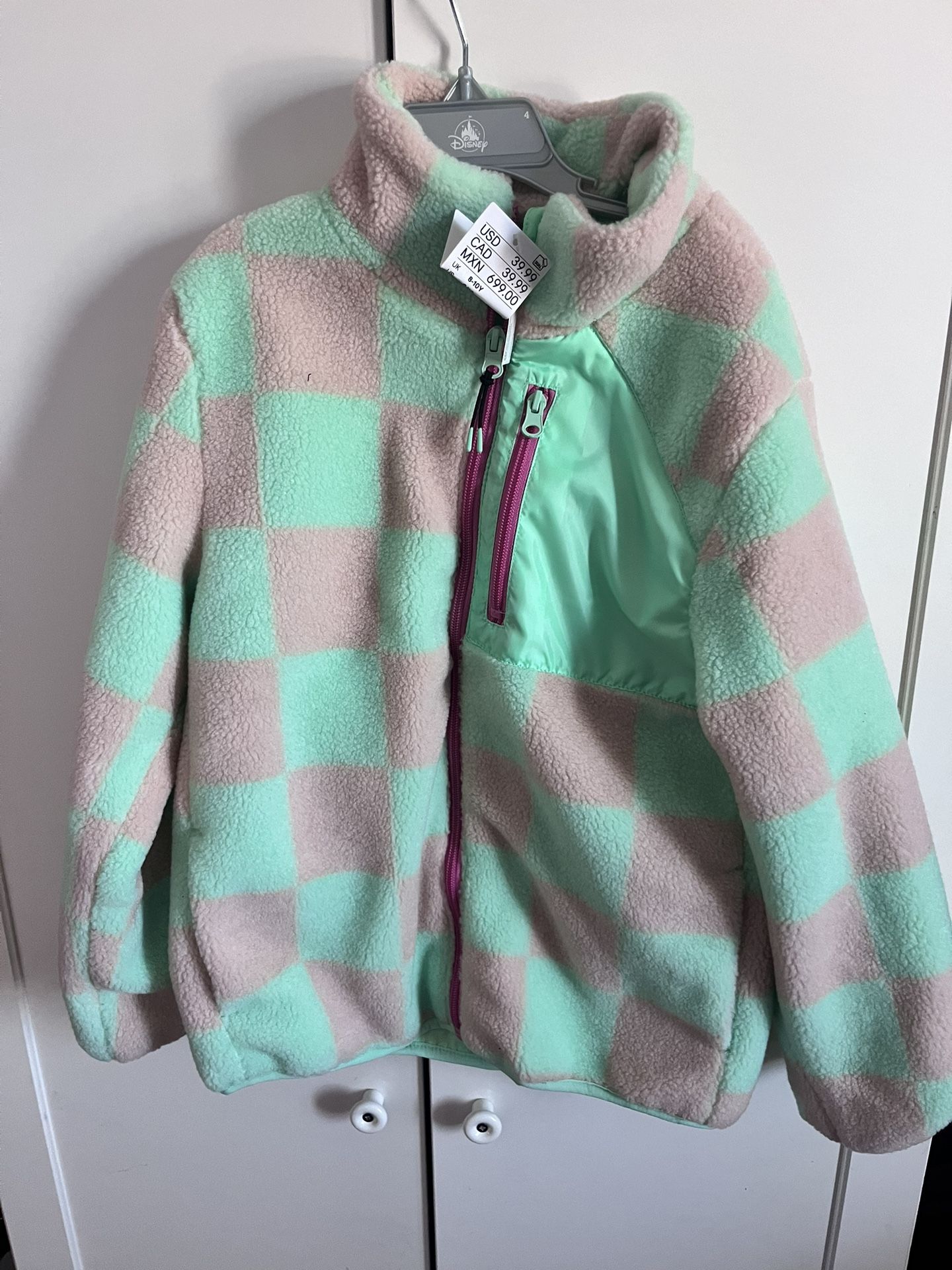 H&M Sherpa Jacket New Size 8/10