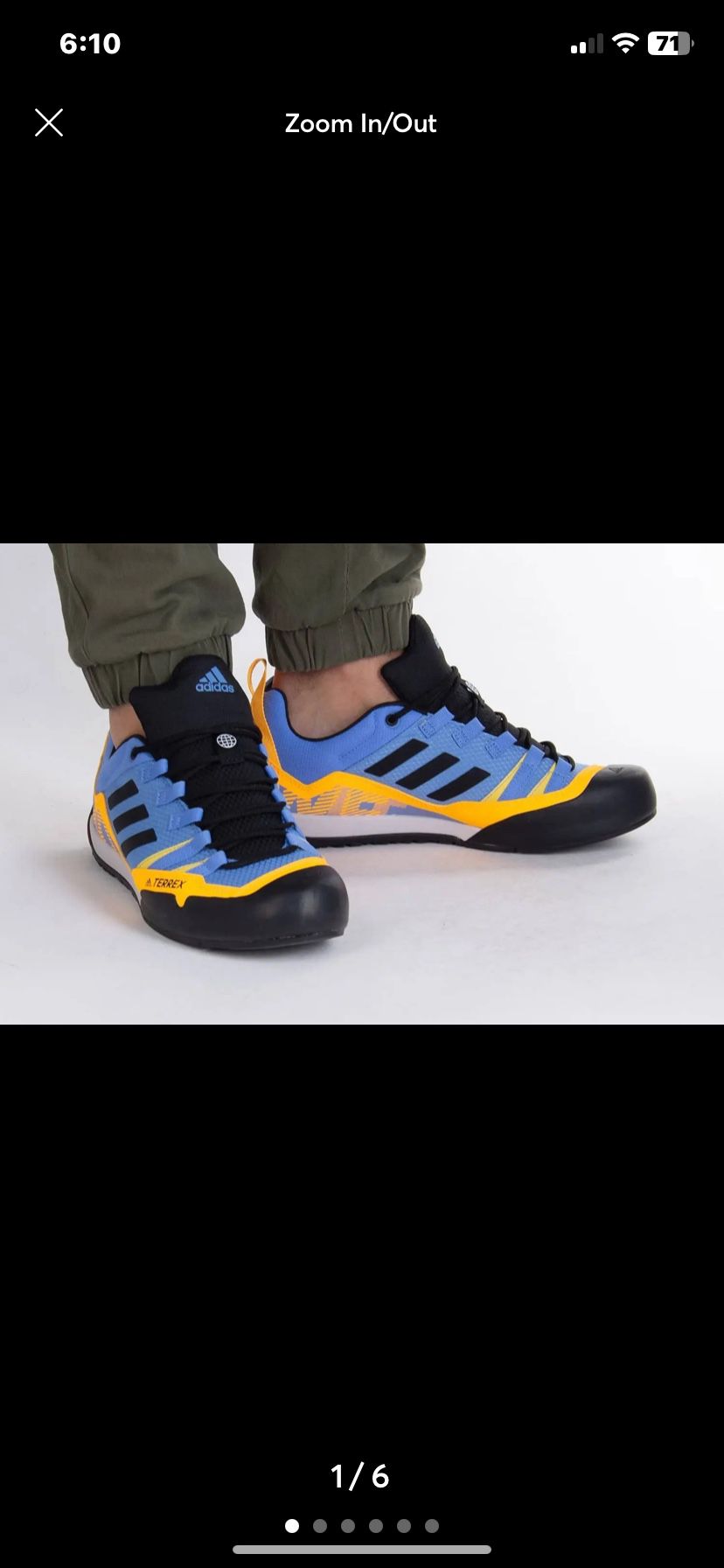 Adidas Terrex Swift Solo Approach Hiking Shoe HR1303 Men’s Size 9.0 – NEW