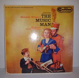 Vintage Instrumental Selections from The Music Man CAL 428 RCA Camden Vinyl LP