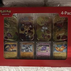 Pokemon 151 4-Pack Tins
