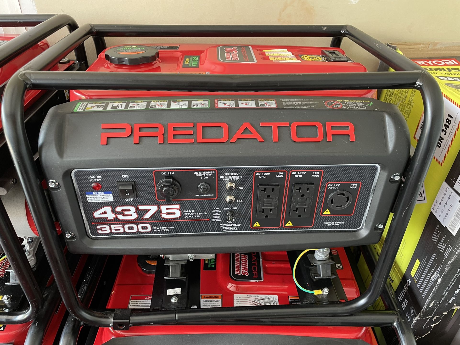 Predator Generator 4375w