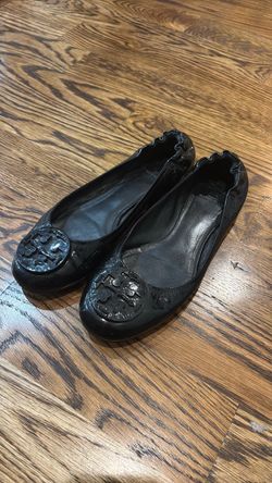 Women Tory Burch 9.5 Black Flats