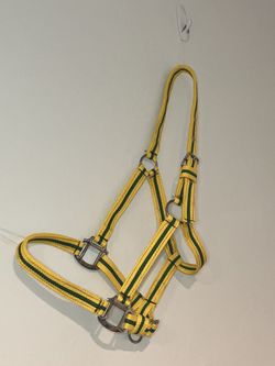 Horse Halter Adjustable Nylon Large Multi Color
