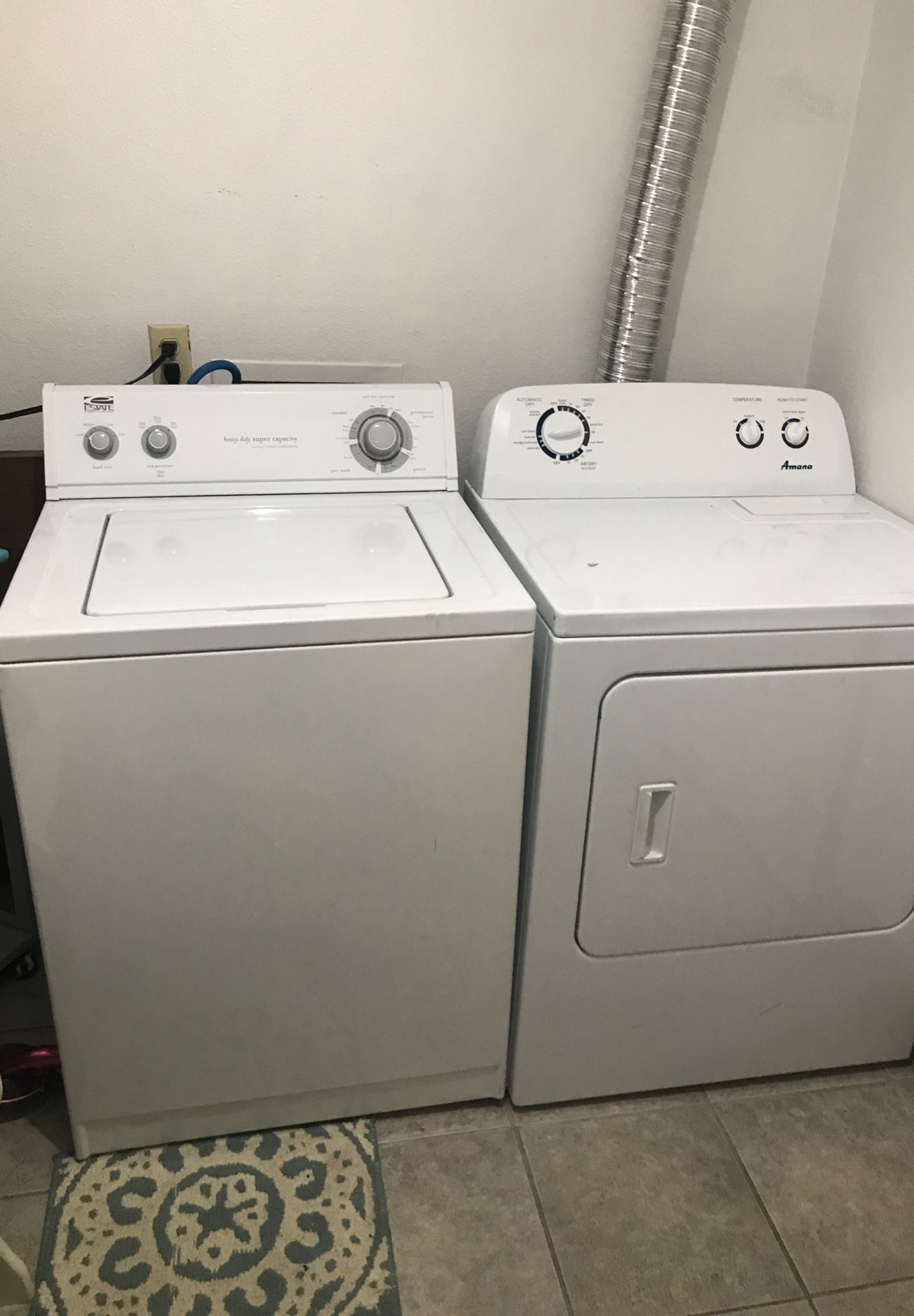 Estate Washer - Amana Dryer