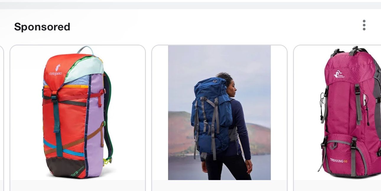 Hiking backpack