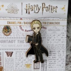 Harry Potter Draco Malfoy Enamel Metal Pin 