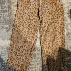 4t Girls Leopard Warm Set With Hood